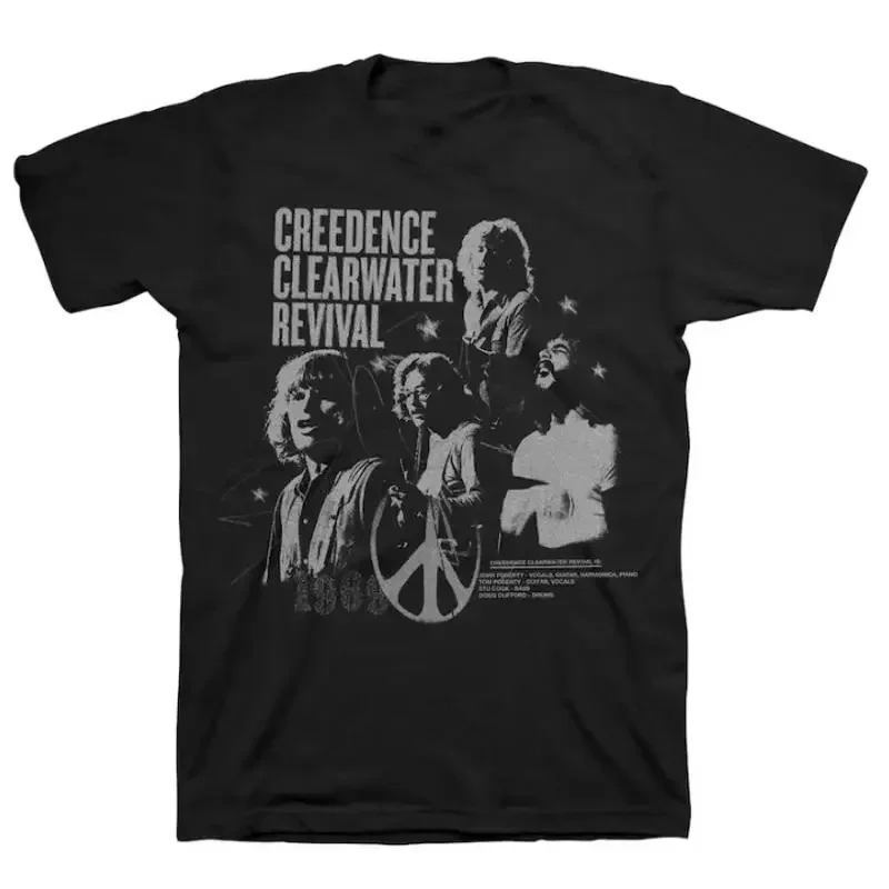 Creedence Clearwater Revival Peace Punk T Shirt