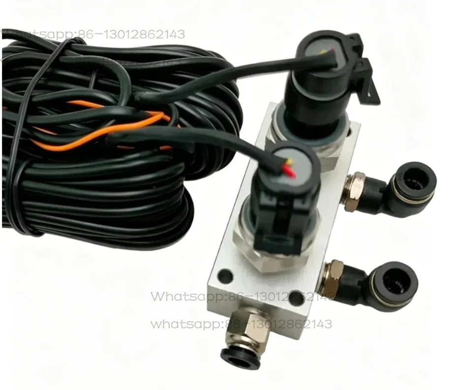 In-Cab Dual Air Gauge Control Kit Digital Paddle Switch Air Pressure Sensor Control For Suspension Parts For Air Suspension Kits