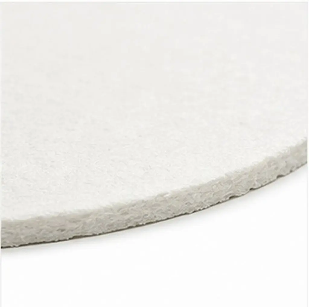 10Pcs Ceramic Fiber Insulation Paper Round High Temperature Fireproof Sheet Microwave Kiln Glass Fusing Pottery DIY Supplies