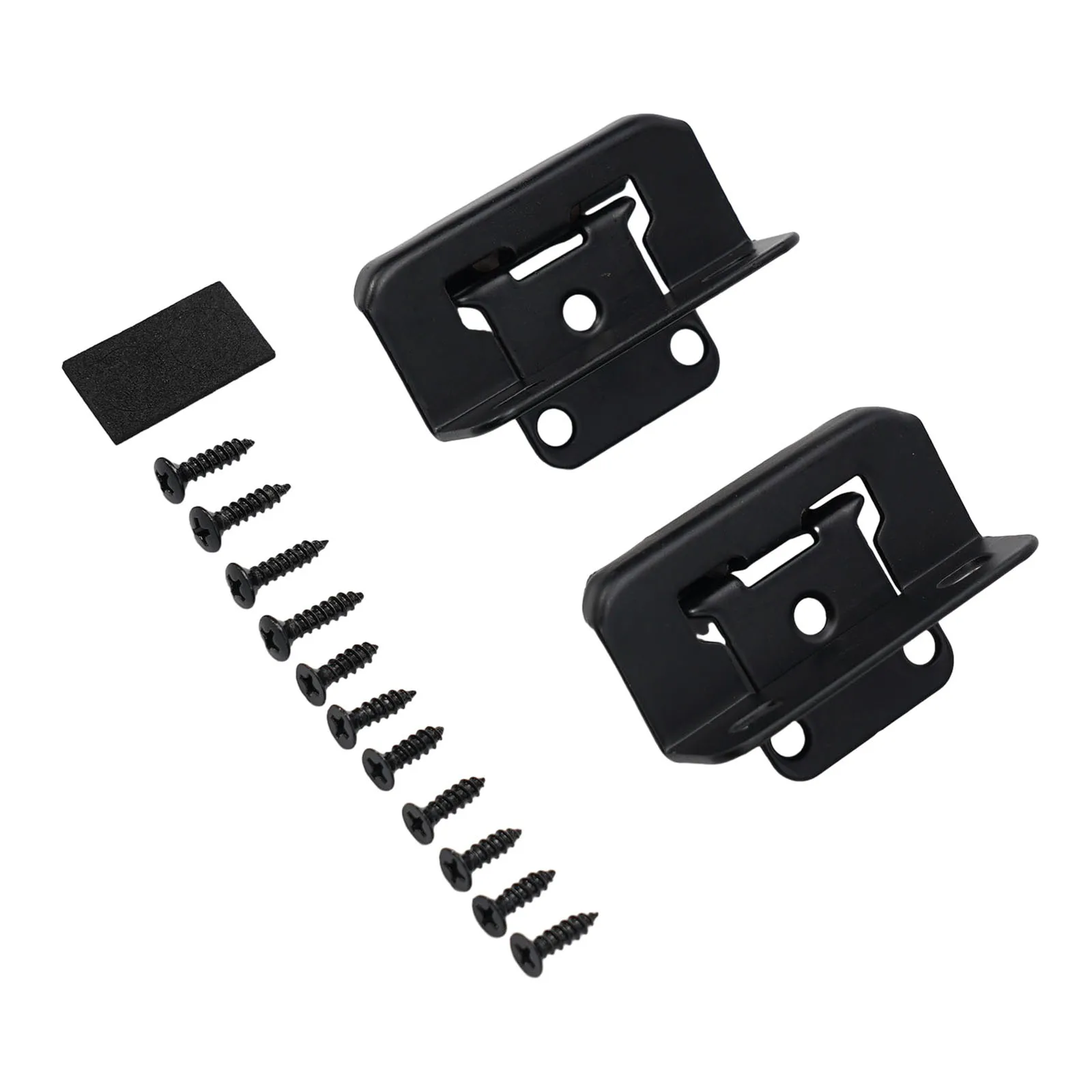 1 2inch Cabinet Hinges Kitchen Cabinet Hinges For Kitchen For Bathroom Door Mount Steel Construction Quiet Close Face Mount