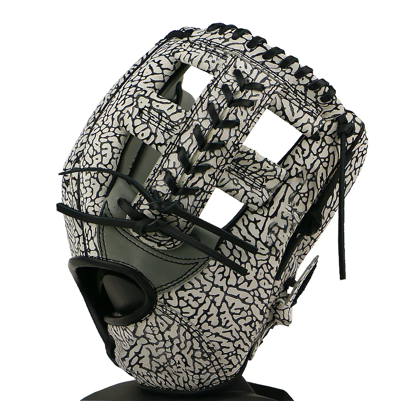 Popular Design High Quality Elephant Skin Leather Custom Size Professional Baseball Mitts/Softball Gloves