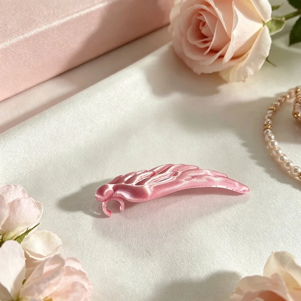 Kawaii 3D Angel Wings Earphone Decoration DIY Ornament for Wired in-ear Earbuds Cute Girl Aesthetic Headphone Decor Cosplay Gift