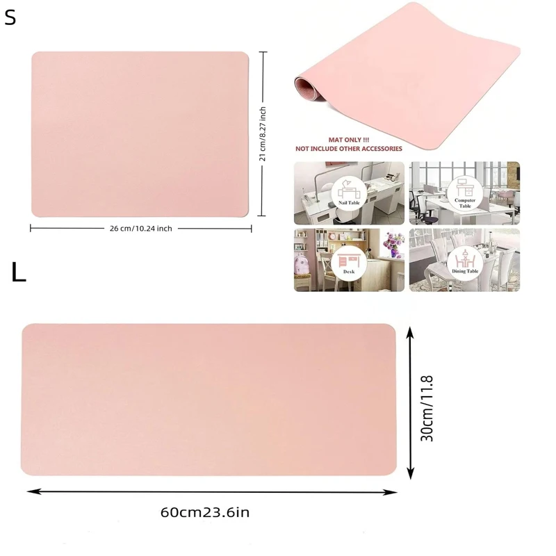 Foldable Nail Art Table Mat PU Leather Studio Desk Mat Nail Armrest Cushion Waterproof Hand Rest Pad Easy Cleaning Manicure Mat