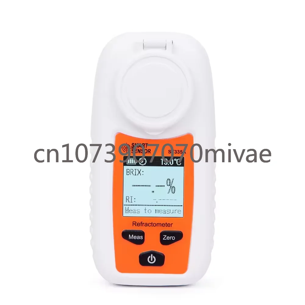 

High Precision Refractometer 0~35% Digital Sugar Meter Fruit Brix Refractometer Suitable for Multiple Tests