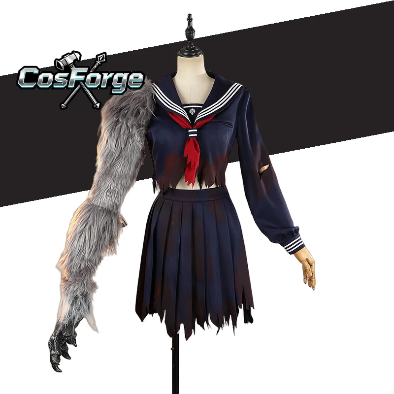 

Costumes Hinako'S Damaged Cosplay Uniform Halloween Party