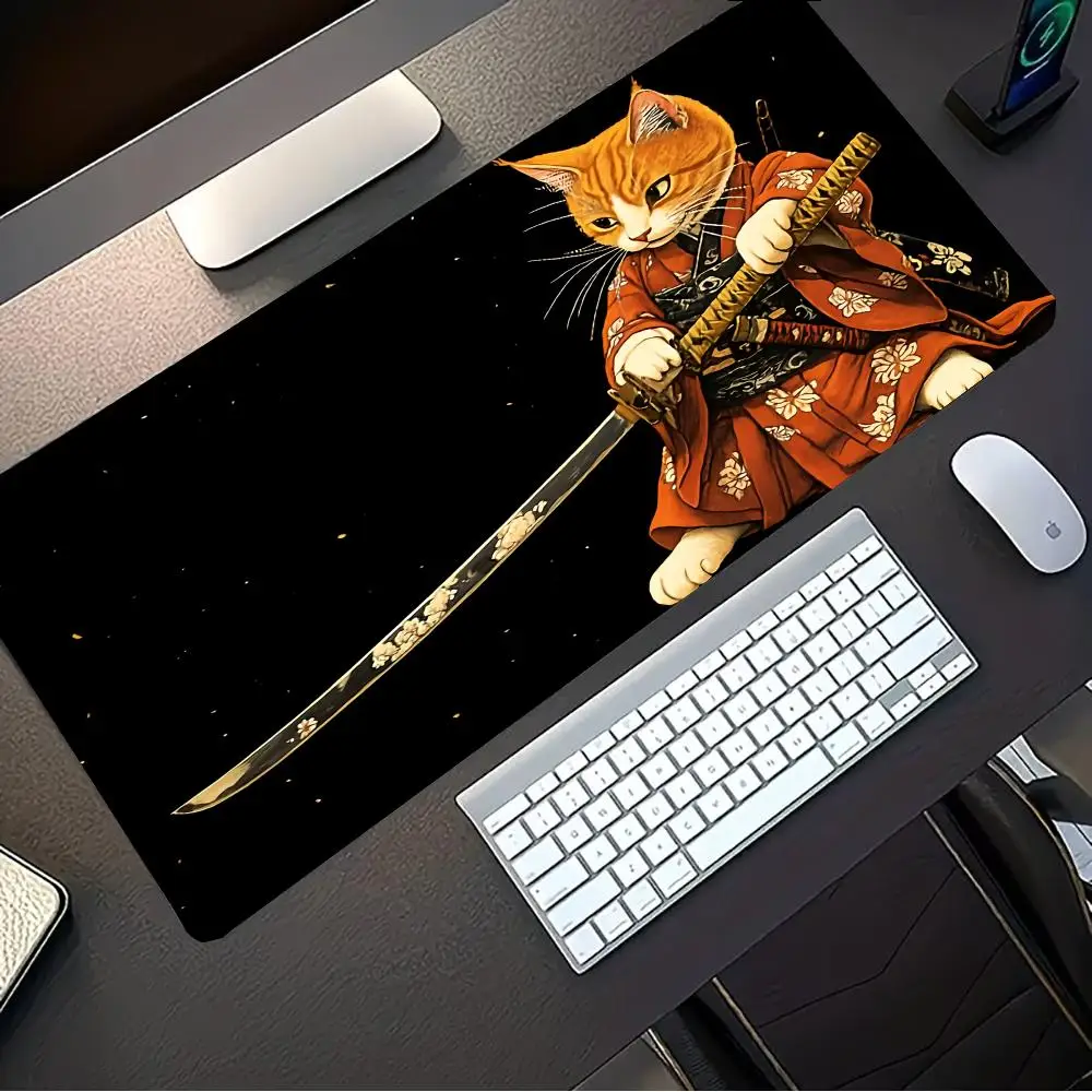 

Cool cats Mouse Pad Mous Pad Pc Gamer Computer Accessories Mousepad Gaming Laptop Keyboard Carpet Large Desk Mat rug