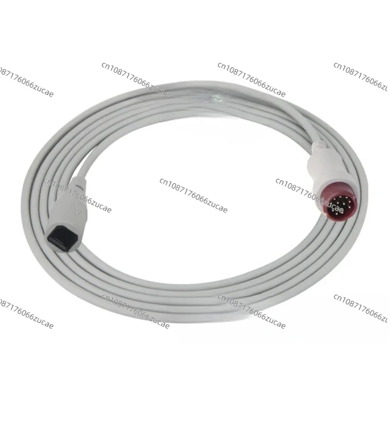 Mindray Invasive Blood Pressure Cable To Edward/Braun/Abbott/BD Pressure Sensor Cable Connection Line