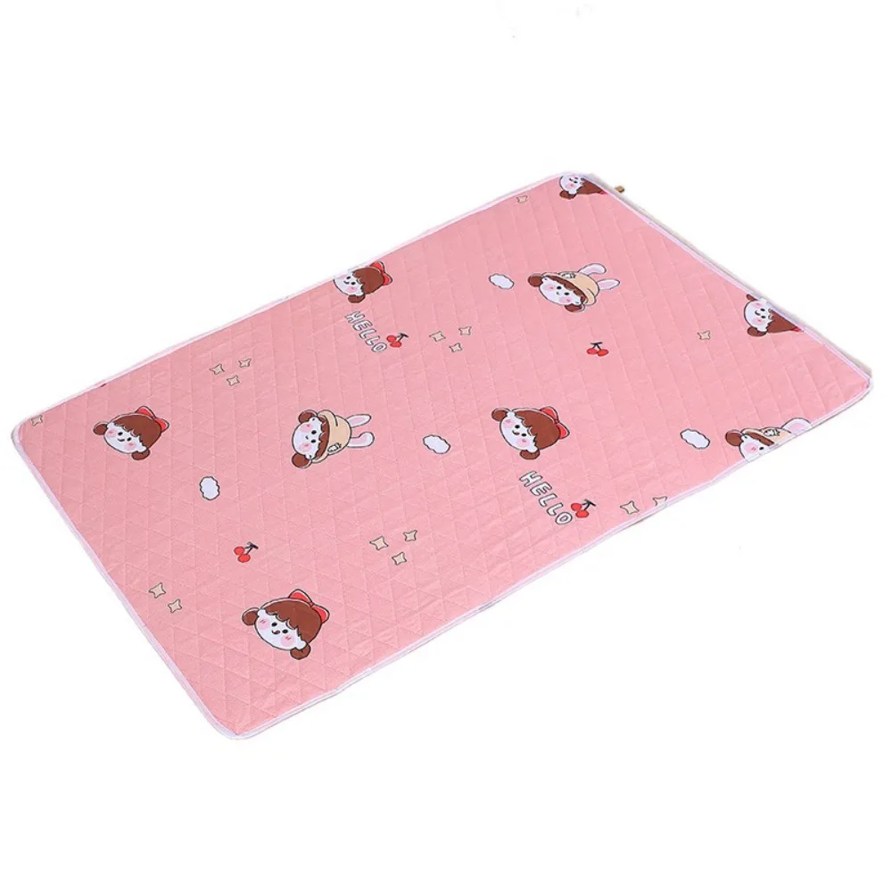 

Pet Diaper Pads 80*120cm Urine Mat Cute Cartoon Urine Pads Cloth Large Reusable Baby Sleeping Underpads for Baby