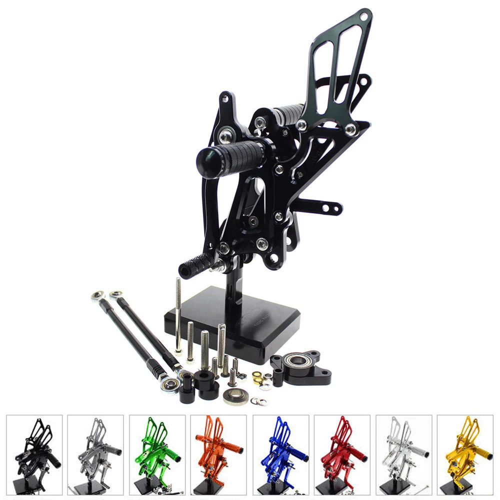 

Motorcycle CNC Rearset adjustable Foot Pegs suit For Honda CBR1000RR 2004-2007