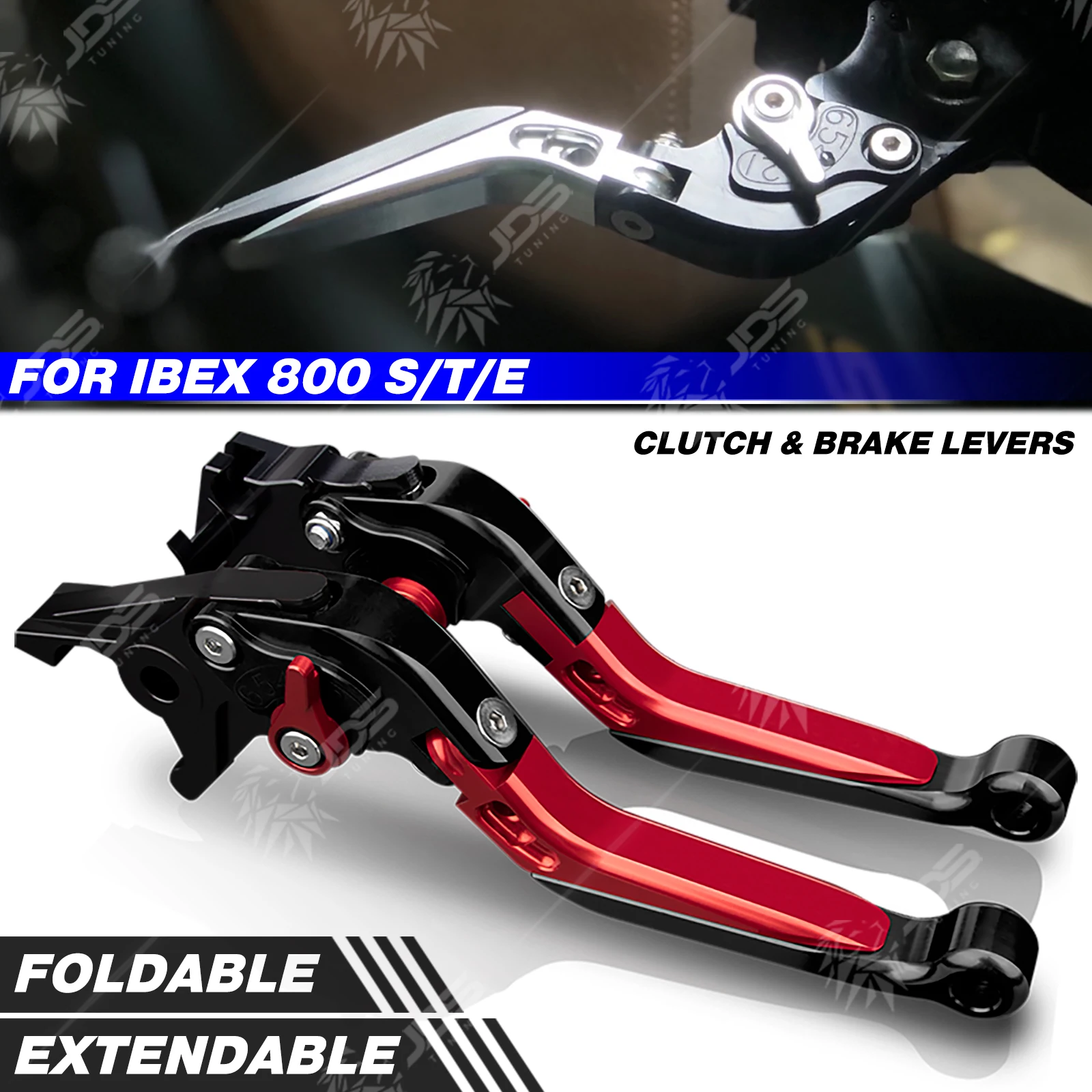 

For CFMOTO IBEX 800 S/IBEX 800 T/IBEX 800 E Clutch Lever Brake Lever Set Foldable Handle Levers Motorcycle Accessories Parts