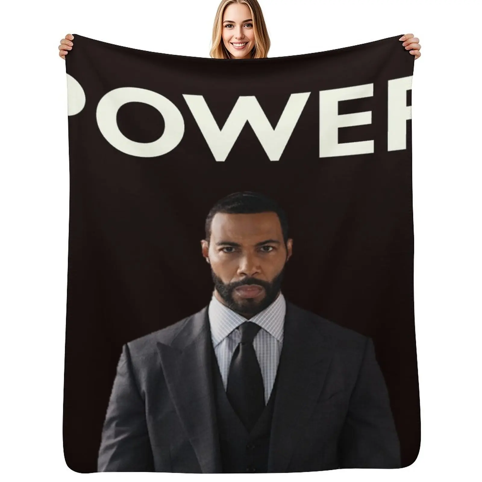 

Power tv show Throw Blanket Luxury Brand Furry Sofa Quilt christmas gifts Blankets