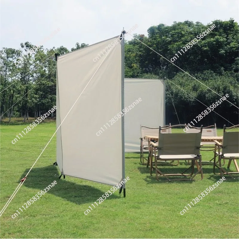 Outdoor camping windscreen barbeque oxford cloth screen windscreen canopy
