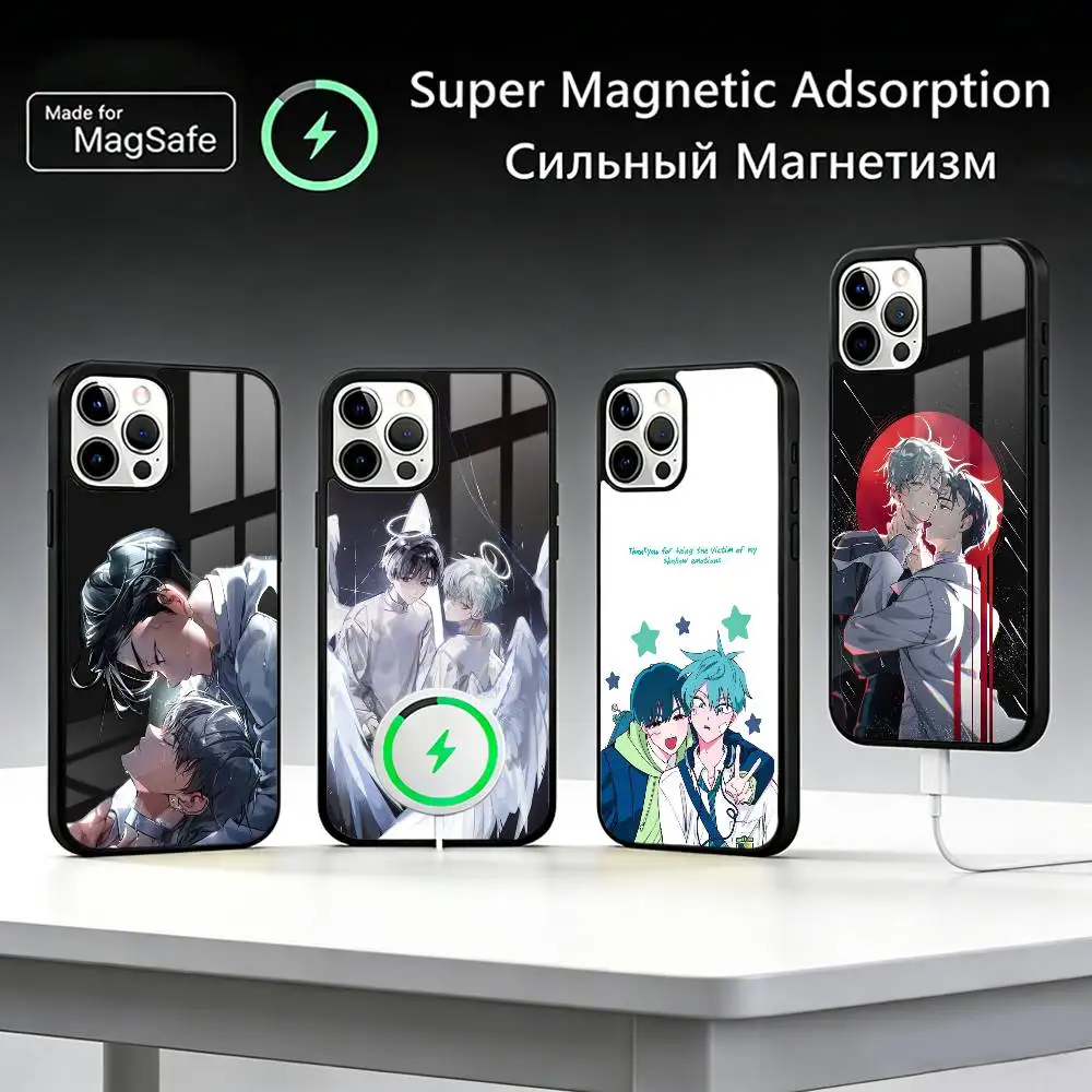 

Ivantill A-Alien S-Stage Phone Case For iPhone17,16,15,14,13,12,11 Plus,Pro Max For Magsafe Wireless Charging