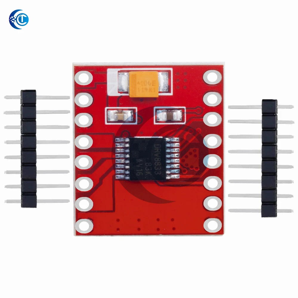 Sterownik silnika TB6612/DRV8833 Dual Motor Driver 1A TB6612FNG dla mikrokontrolera Arduino, lepszy niż L298N — zdjęcie produktu 5