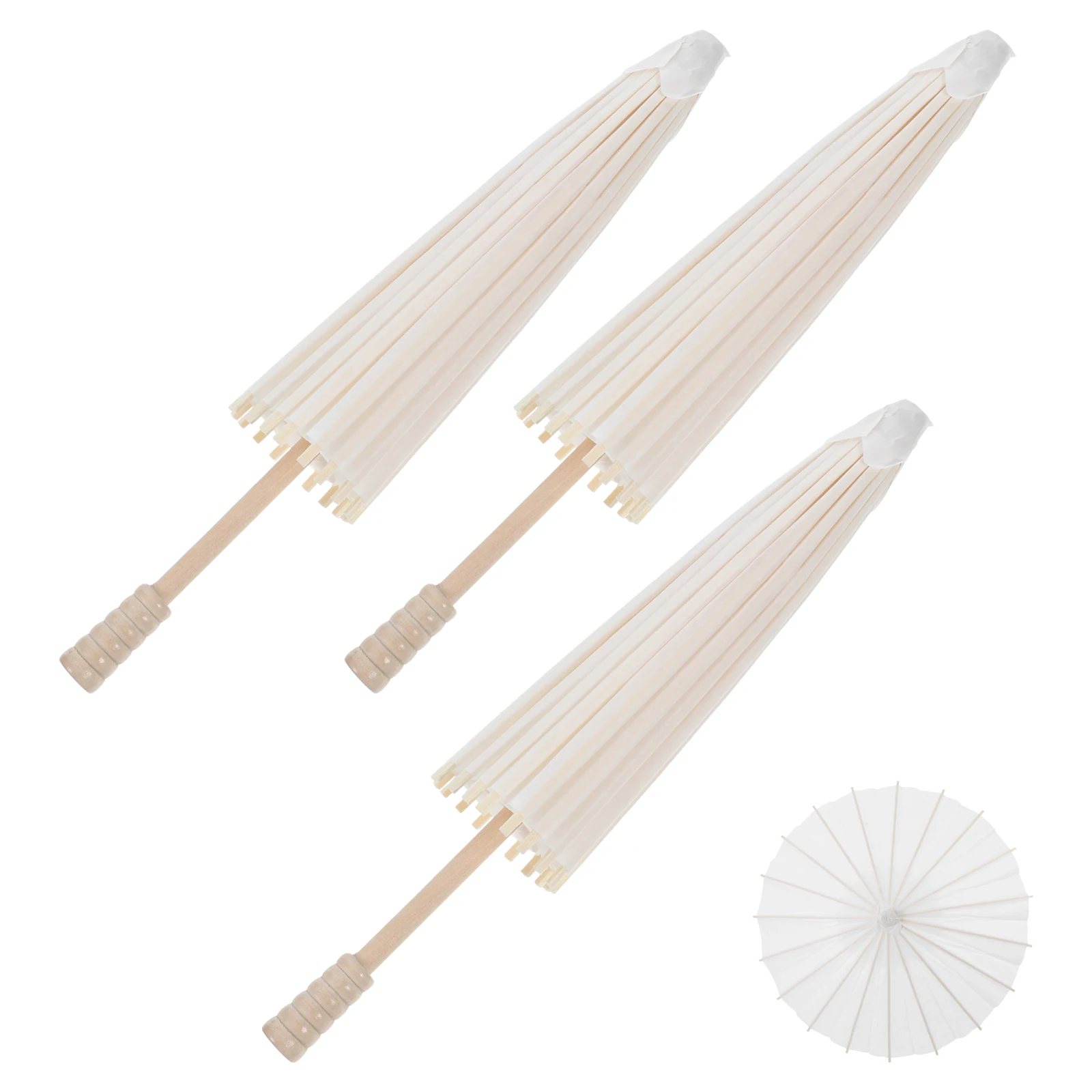 

Blank Oiled Paper Umbrella Umbrellas for Rain Diy Craft Props Painting Decorative Chinese Photo Primary School Japanese