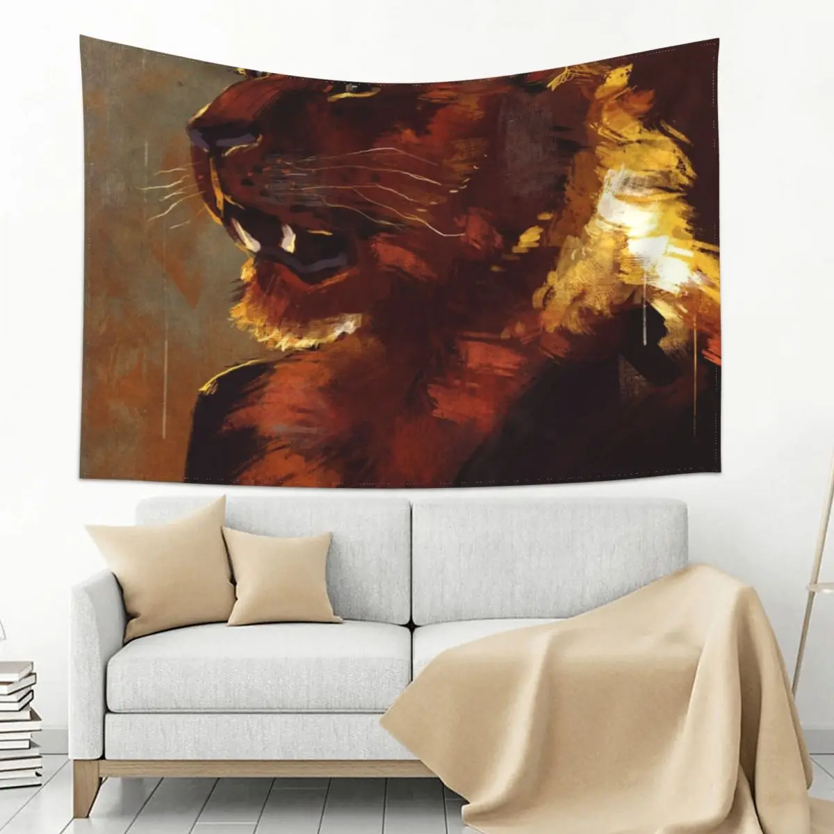 

Dandy Lion Tapestry Home Decoration