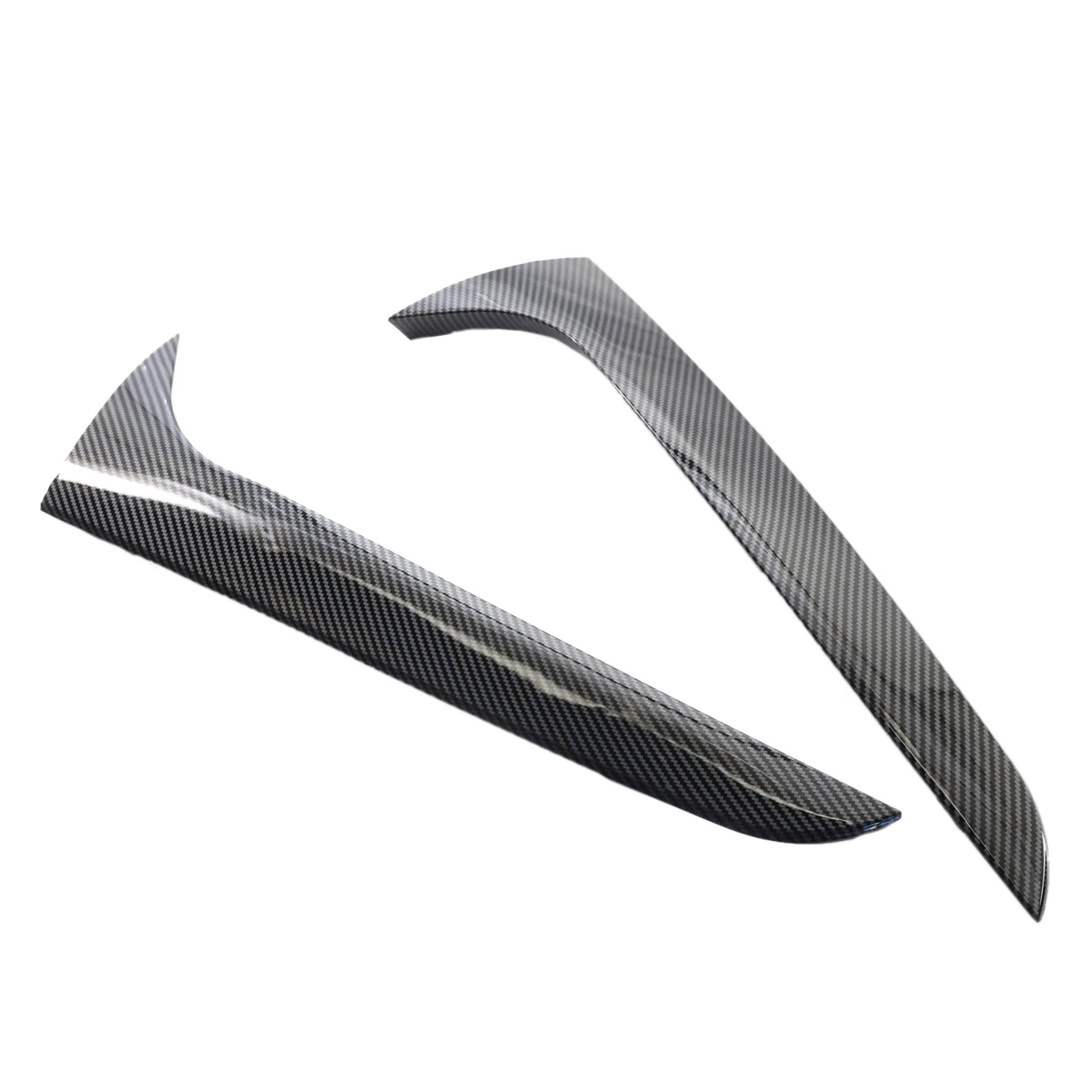 Rear Window Side Spoiler Canard Splitter for - A4 B8 Allroad 2009-2016 Carbon Fiber Style