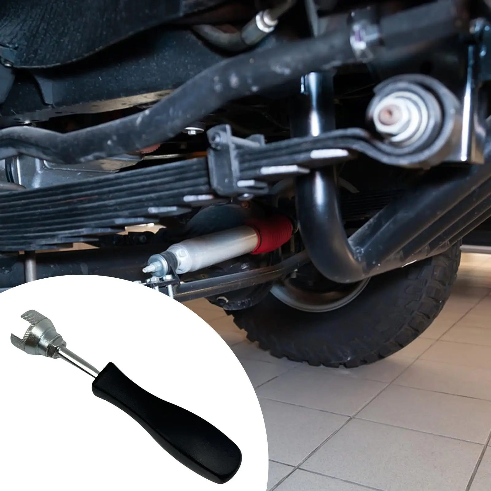 

Brake Spring Compressor Tool ,Compact Metal Drum Brake Spring Tool,Portable,Removes and Installs Brake Spring Sturdy Essential