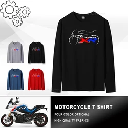 Motocicleta O-pescoço camiseta de manga longa, camiseta nova para BMW S1000XR S1000 XR S 1000 XR