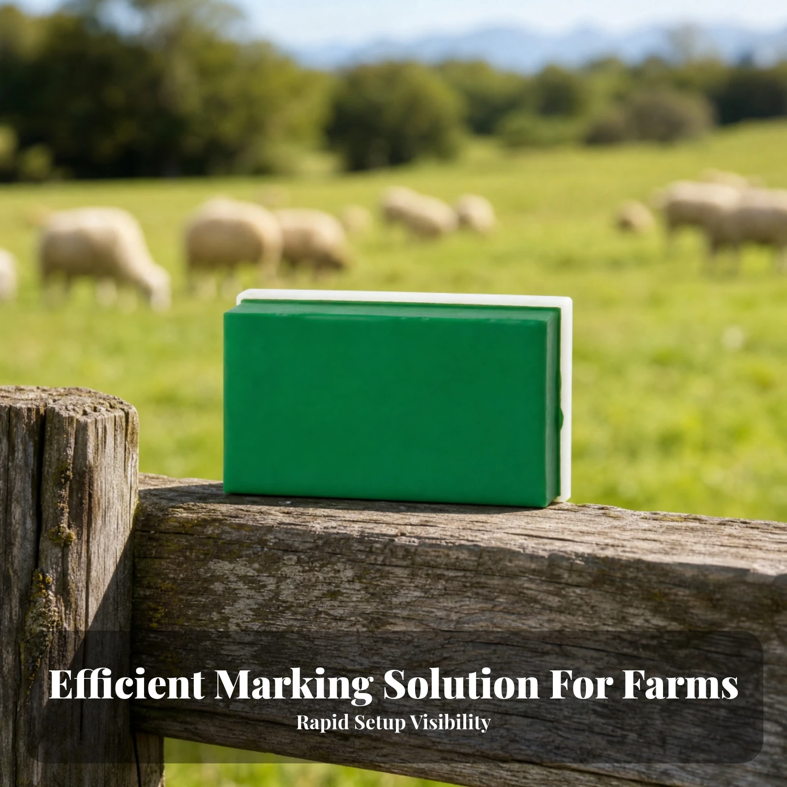 Crayon Solid Sheep Marking Crayon Block for Farmers, Pasture