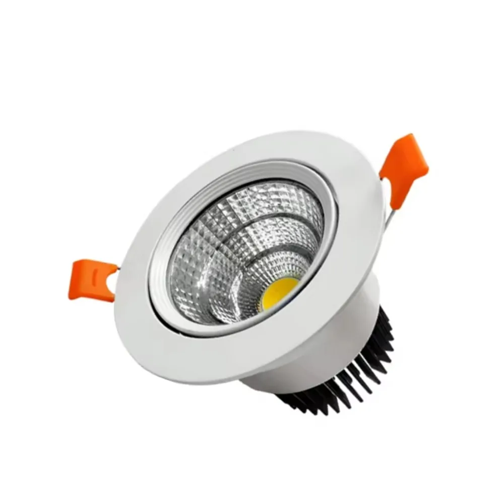 5w high lumen 3w 5w 7w 9w 12w 15w 18w 24w COB embedded LED ceiling light LED downlight 5w 3000k
