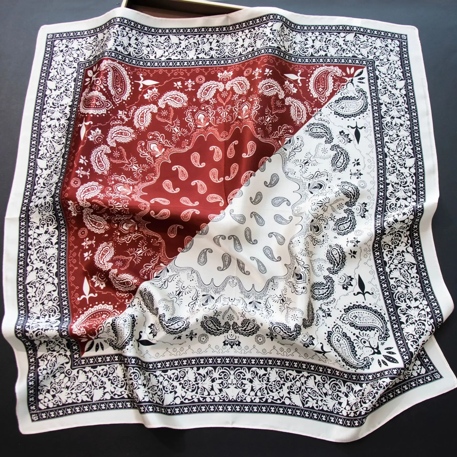 

New 100% Natural Silk Scarf Square Female Fashion Beach Pashmina Bufanda Folral Women Shawl Wraps Bandana Ladies Scarves Echarpe