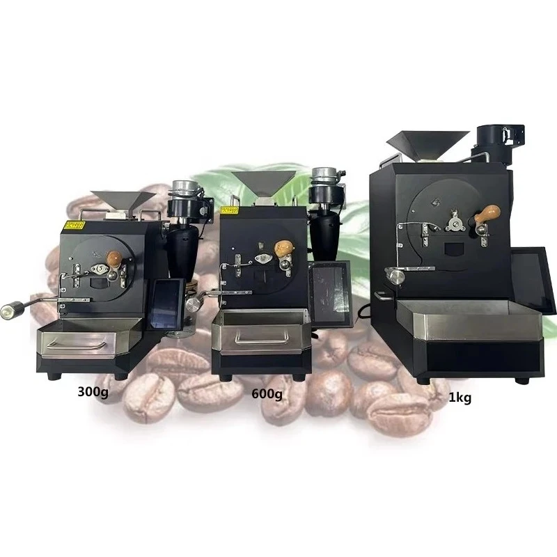 Small Capacity 300G 600G Electric Roasting Hines Coffee Bean Roaster Hinery 4