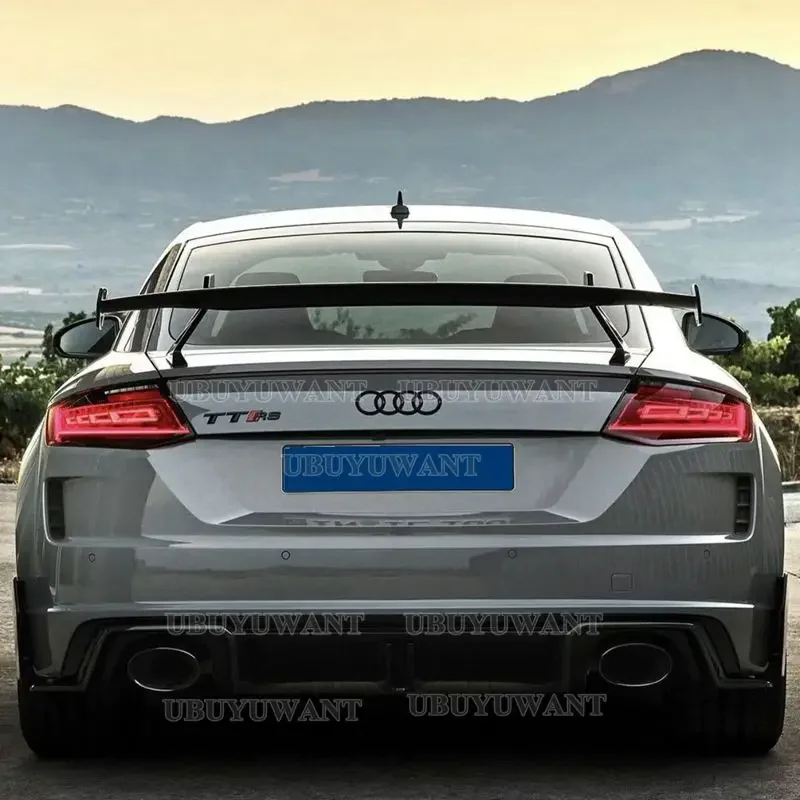 For Audi New R8/TT/TTS/TTRS/S3/S4/S5/S6/S7/S8 High Quality Real Carbon Fiber Spoiler Wing Lip Spoilers Car Accessories