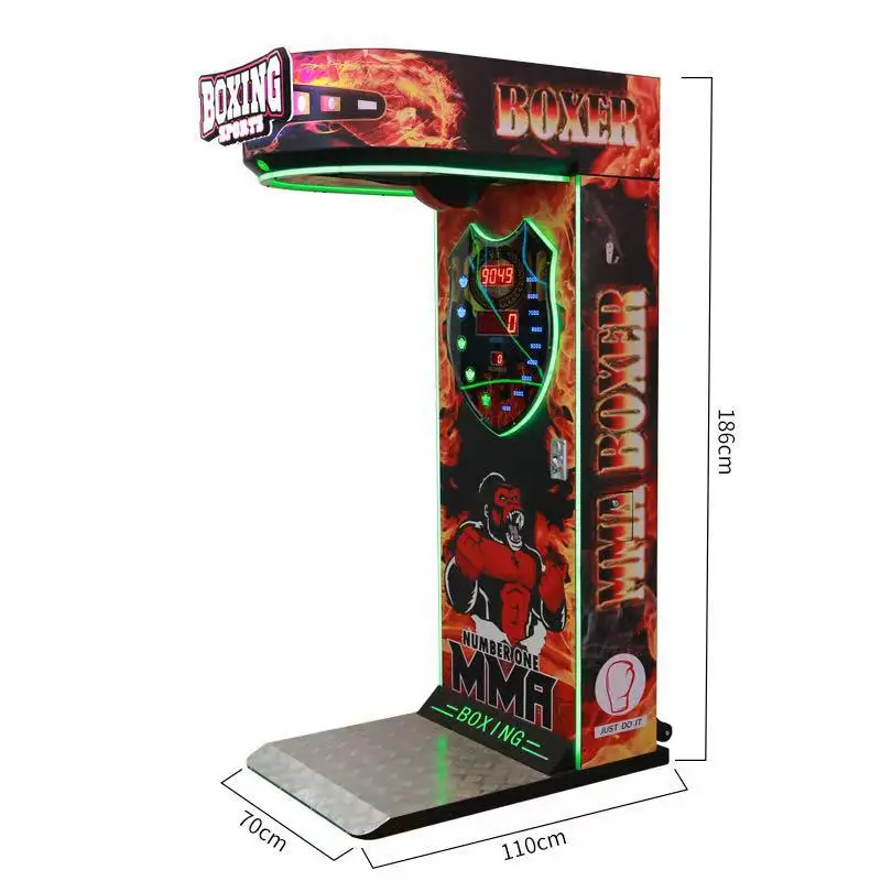 Coin Game Machine Adult Boxing Force Measurement Dragon Fist Cola Machine Video Game City Boxing Machine Boxing Champion
