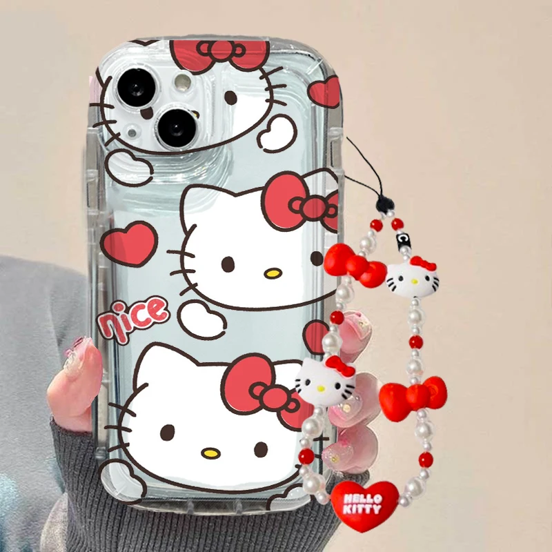 Cute 3D Hello Kitty Cartoon Case For Honor X7B X9B X8 X7 X6A X6 X9 90 Lite X6S 70 50 20 9X Pro Magic 6 4 Lite Tpu Phone Cover