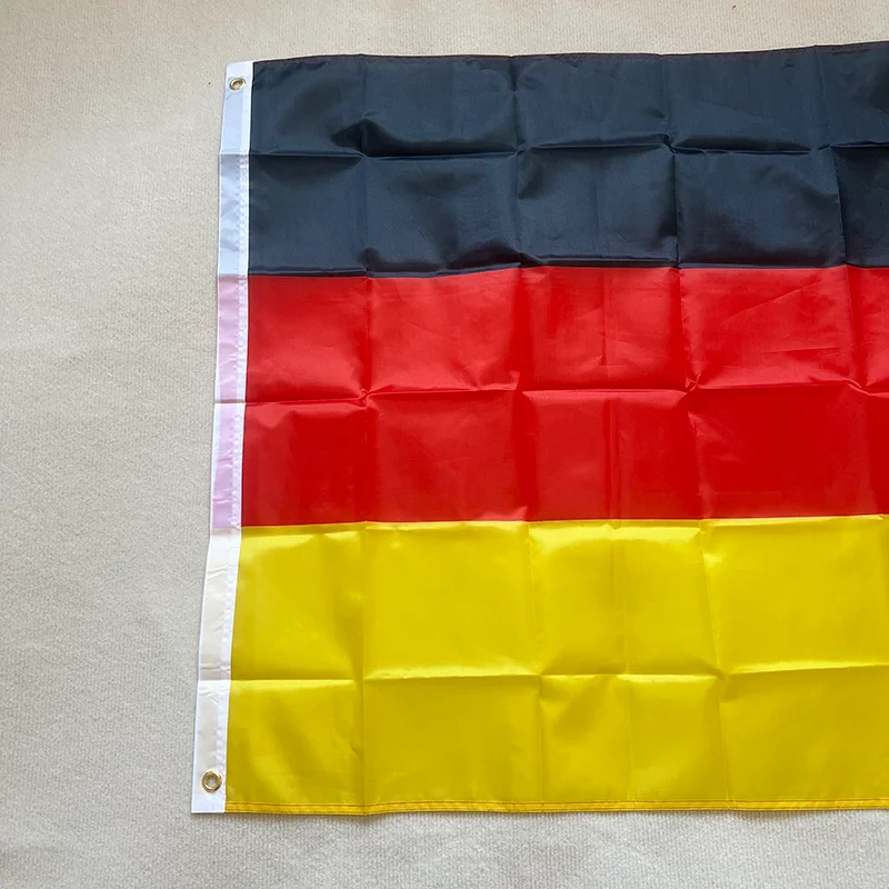 YI XIN Flag  germany flag 90x150cm hanging polyester black red yellow de deu german Deutschland germany flag for decoration