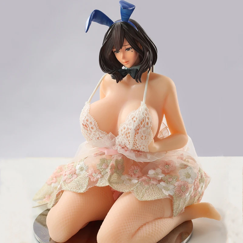 HESEKS Realistic Anime Girl Figure Insertable Silicone Masturbation Collectible Model Vagina Pussy Adult Sex Doll Toys For Men