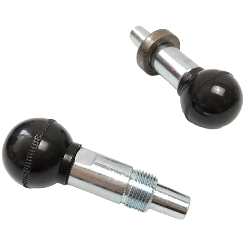 Bouton fileté pour équipement de fitness, goupille élastique pour réglage du poids, bouton de fixation sécurisé pour poids, ajustement fiable et précis.