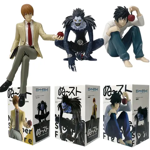 16CM Anime DEATH NOTE RYagami Light Noodle Stopper Figure Model Desktop Decorate Hobbies Collectible Christmas And Birthday Gift