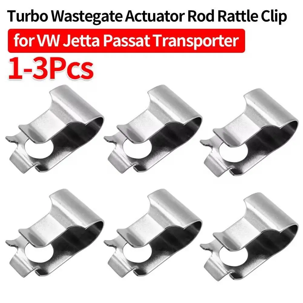 Buckle Engine Turbo Clip Fastener Turbo Wastegate Actuator Rod Rattle Clip 06J145220A for VW CC 3/2/1PCS