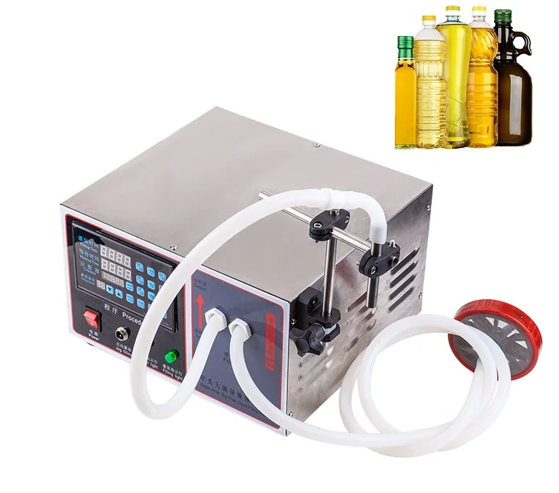 17L big volume semi automatic digital liquid filler oil water juice bottle liquid filling machine