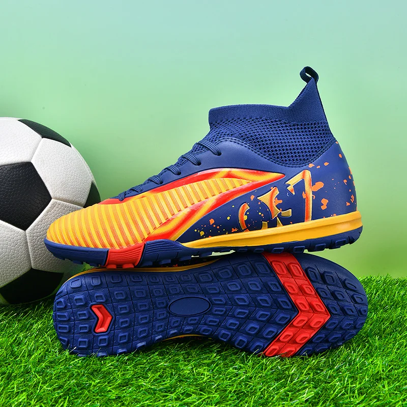 أحذية كرة القدم عالية الجودة للرجال، أحذية كرة القدم المرابط في الهواء الطلق، أحذية تدريب خفيفة الوزن، أحذية كرة قدم رياضية للرجال/النساء