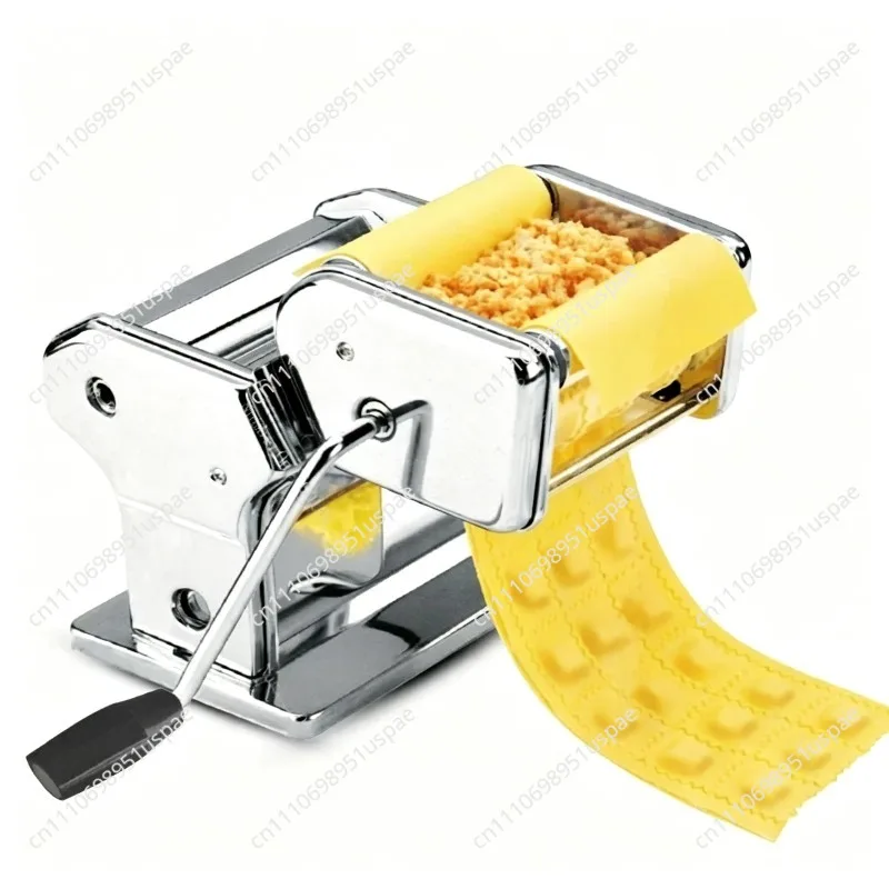 Manual Dumpling Wrapper Maker,Multi-Functional Household Noodle Press,Old-Fashioned Wonton Dough Press Machine