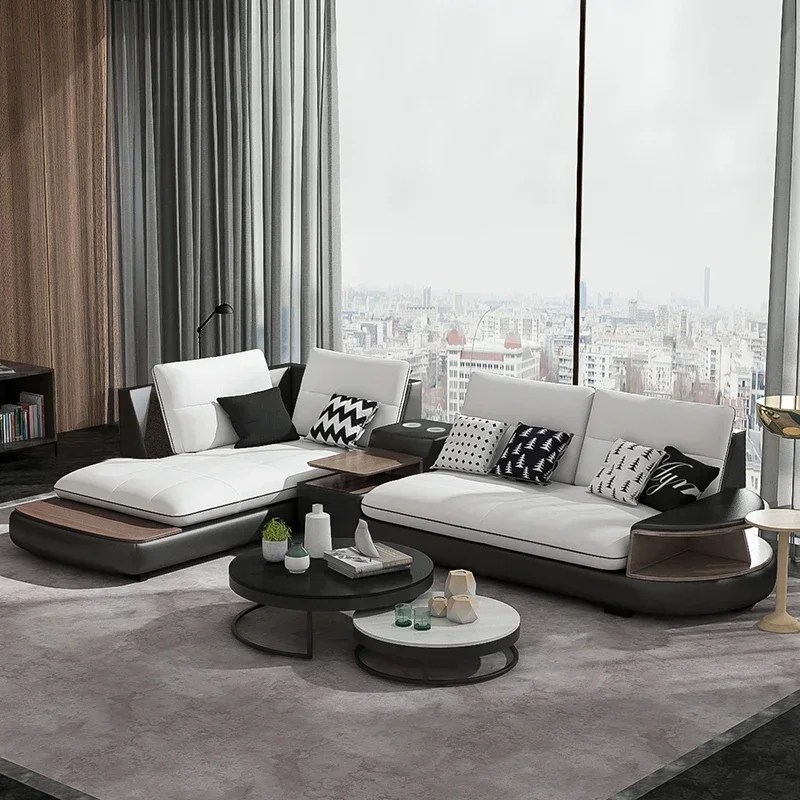 

Jane post-modern fabric sofa living room furniture luxury corner style sofa combination