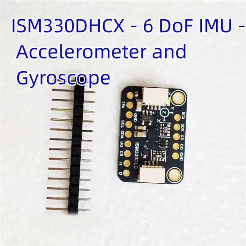 AY14 -4502 ISM330DLC 6 Dof IMU Accelerometer Gyroscope Sensor Module With STEMMA QT Qwiic Interface