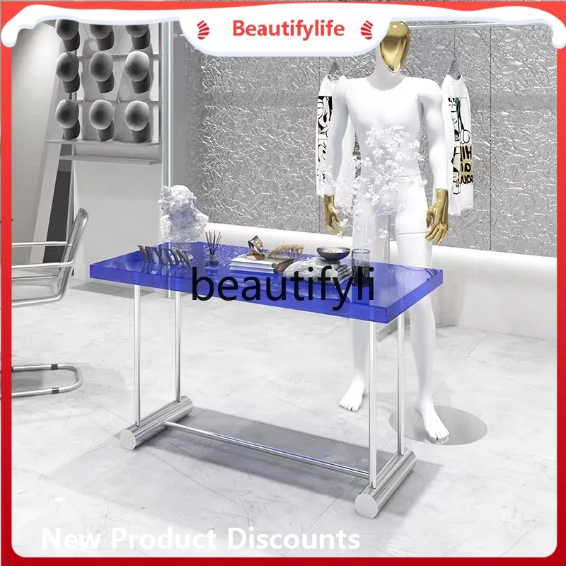 

Nakajima Tai Flowing Water Платформа из нержавеющей стали, акриловый дисплей, стол, сумка для обуви, полка, высокая и низкая подставка для одежды