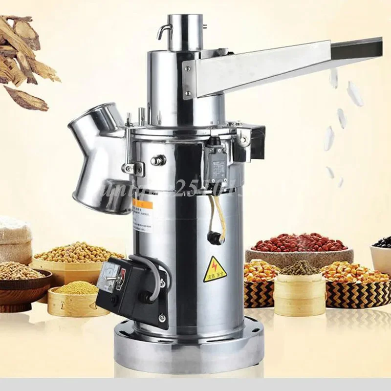 

Factory Directly Corn Powder Grinder Pellet Mill Pulverizer Household Medicinal Soybean Grains Grinding Maker Feed Milling Maker