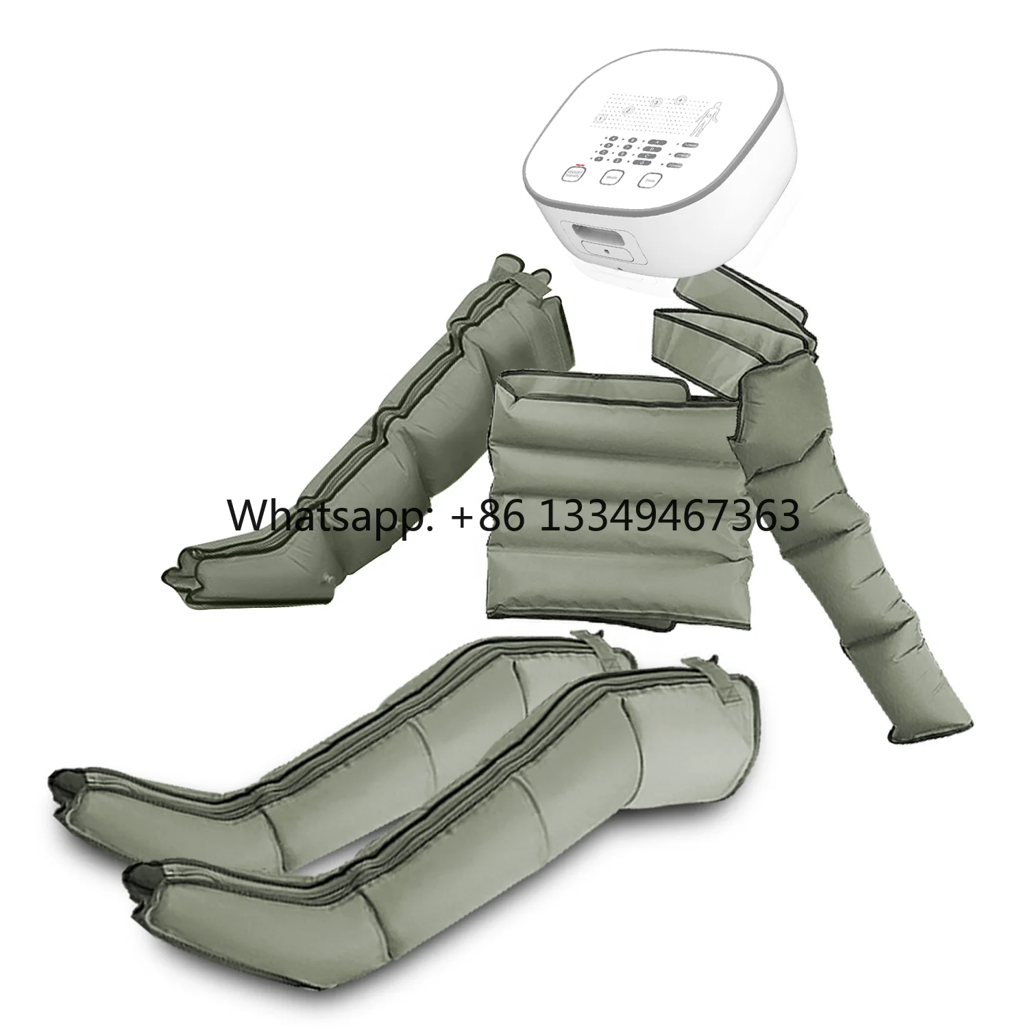 OEM ODM Customized Sequential Air Compression Recovery System Leg Massage Boots Pain Relief for Athletes