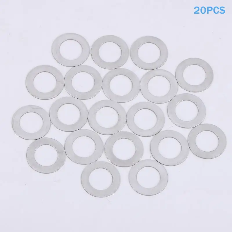 

20pcs Motorcycle Variator Gaskets Bushing Gasket For DIO50ZX JOG Fuxi RS Belt Bandwidth Narrow Adjustment Bushing Washer Gasket