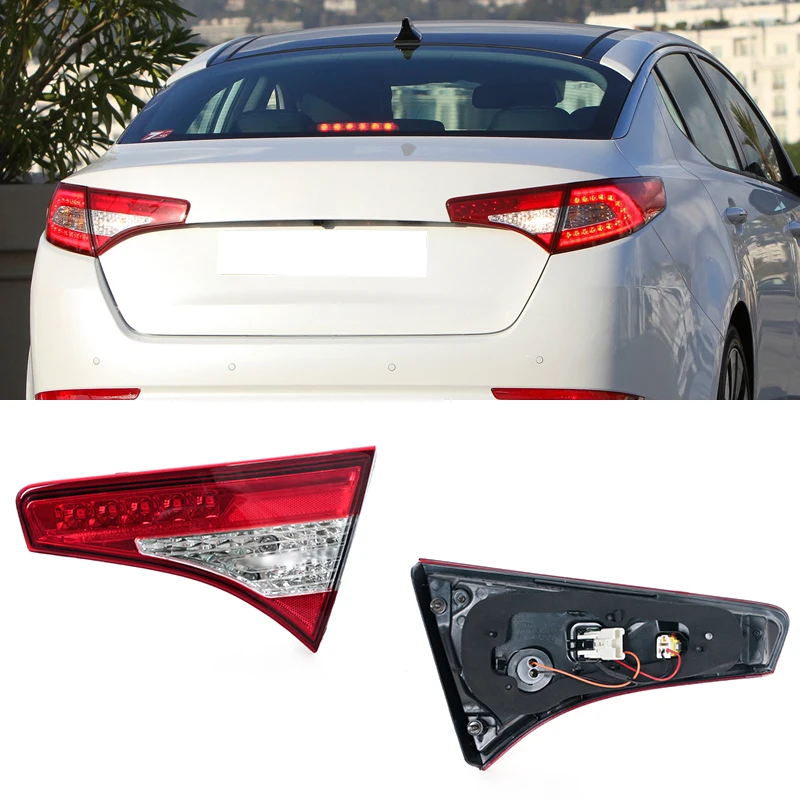 

Для kia k5 Optima 2011 2012 2013, автомобильный светодиодный задний фонарь, указатель заднего хода, поворотный мигающий свет, стоп-сигнал, сигнальная лампа дальнего света