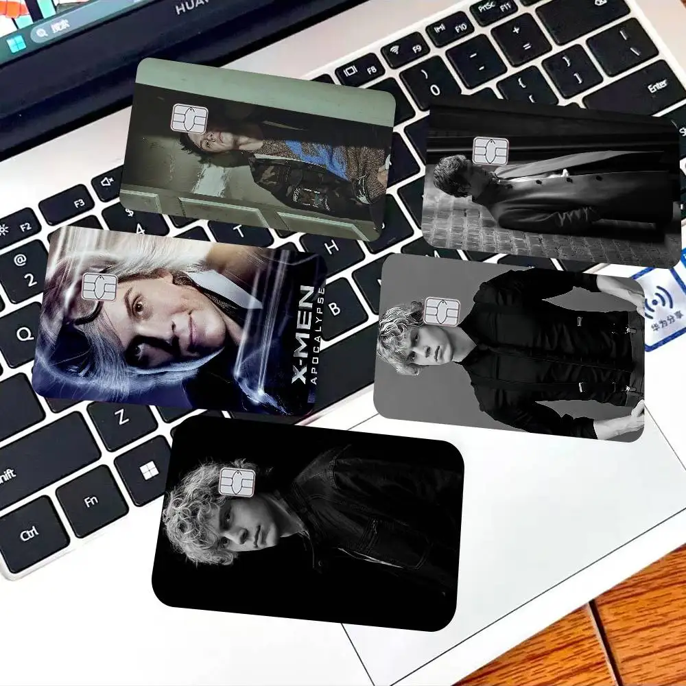 Evan Peters Actor Anmie Sticker Film Skin Cover for Credit Card Debit Bank Card Front