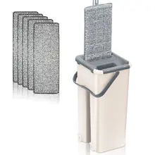 Flat Squeeze Mop with Bucket #2