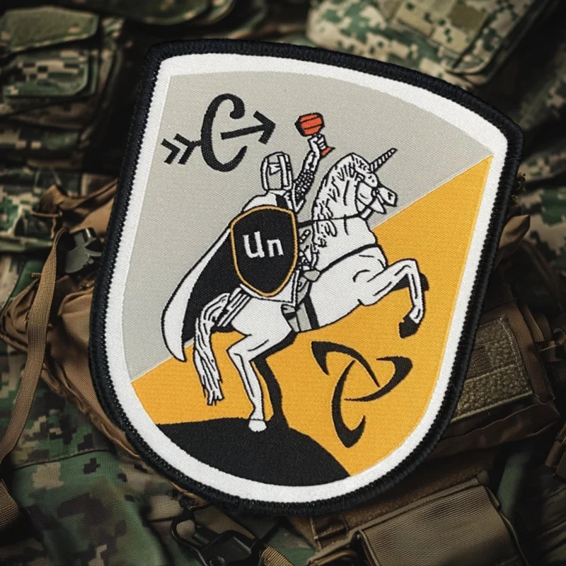 

"Holy Grail" Tactical Patch Military Morale Badge Print Hook and Loop Military Backpack Clothing Decorative Sticker Armband