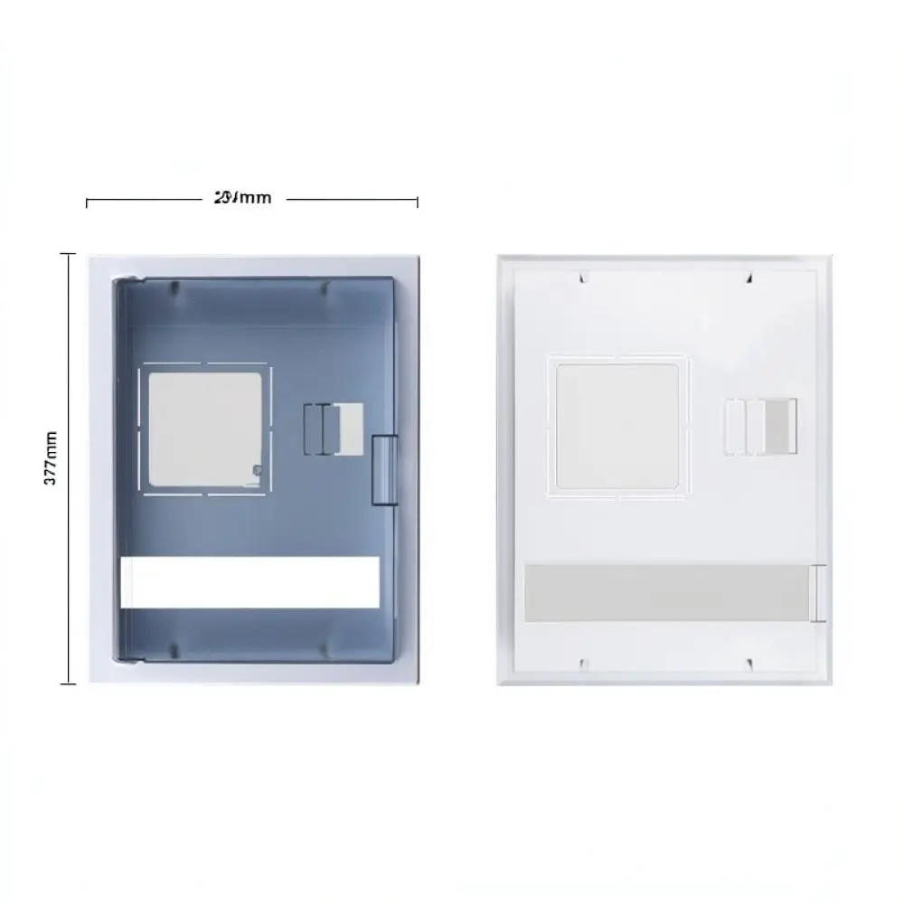 Replacement Panel Cover For Chikailiy Ing PZ30 Circuit Box Durable Gray Plastic Enclosure Decorative Protection Shield