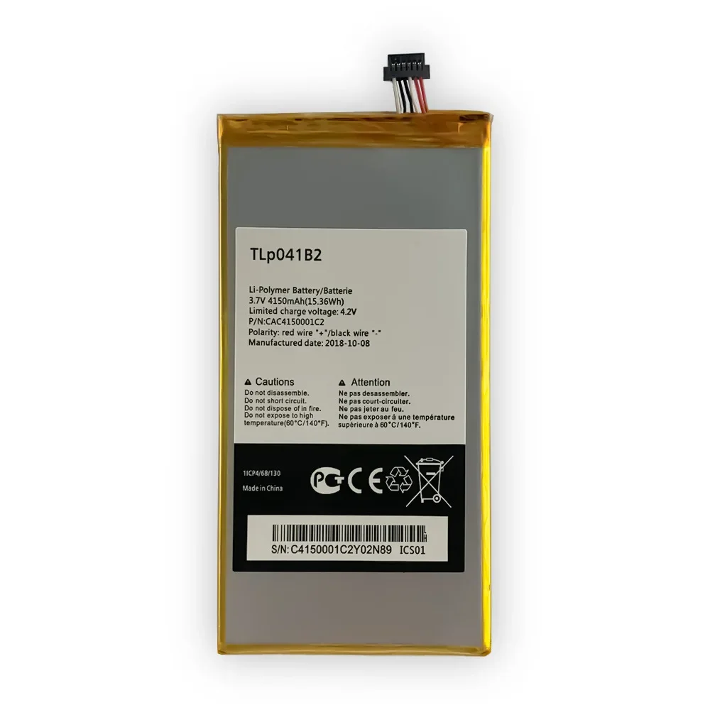 TLP041B2 For Alcatel High Quality Mobile Phone Battery 4150mAh Battery One Touch EVO 7 HD Batteries E710 Bateria